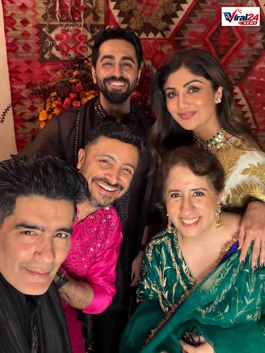 Ayushmann and Tahira’s Diwali party