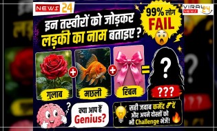 सिर्फ Genius लोग ही बता पाए ? इन तस्वीरों को जोड़कर लड़की का नाम बताइए