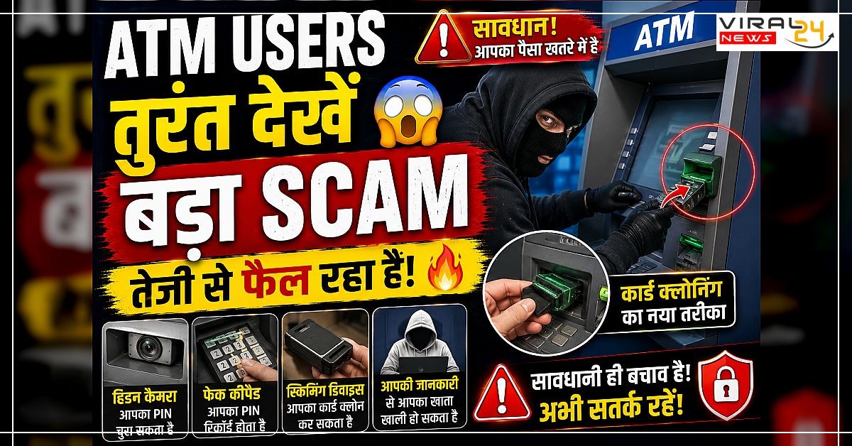 ATM users तुरंत देखें ? बड़ा scam तेजी से फैल रहा है ?