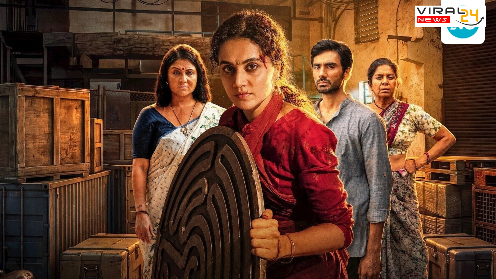 क्रिटिक्स के नेगेटिव रिव्यूज पर तापसी पन्नू का करारा जवाब, 'गांधारी' बनी नेटफ्लिक्स की #1 फिल्म