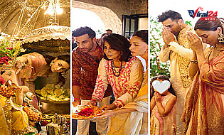 आलिया भट्ट ने शेयर कीं रणबीर और राहा के साथ गणपति सेलिब्रेशन की खूबसूरत तस्वीरें